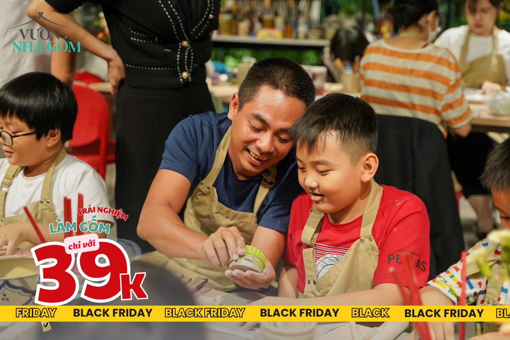 Tuần lễ SIÊU trải nghiệm làm gốm hoành tráng chỉ có một lần diễn ra trong 9 ngày bắt đầu từ 22.11.25 đến 30.11.25