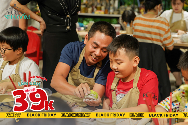 Siêu trải nghiệm | Làm gốm hoành tráng chỉ có một lần diễn ra trong 9 ngày bắt đầu từ 22.11.25 đến 30.11.25.