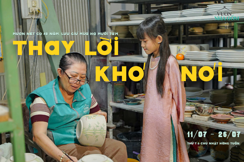 Thay Lời Khó Nói | Chương trình mua sắm và trải nghiệm cá nhân hoá cùng nghệ nhân