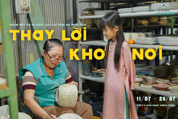 Thay Lời Khó Nói | Chương trình mua sắm và trải nghiệm cá nhân hoá cùng nghệ nhân
