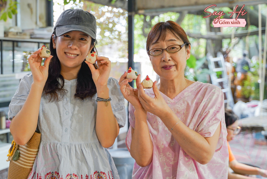 “Say Hi Gốm Xinh” Mừng tháng của các Nàng Xinh Yêu