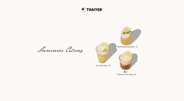 Summer Citrus: Lựa chọn cho mùa hè