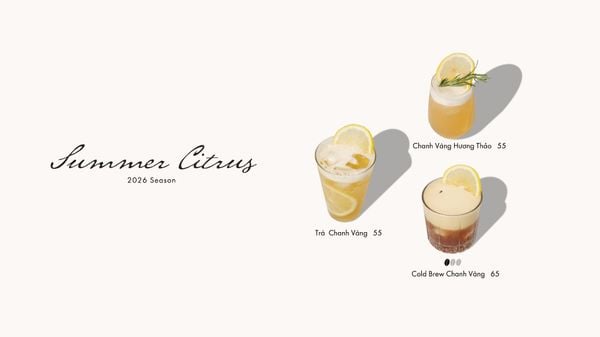 BST Summer Citrus by THAIYEN Cafe
