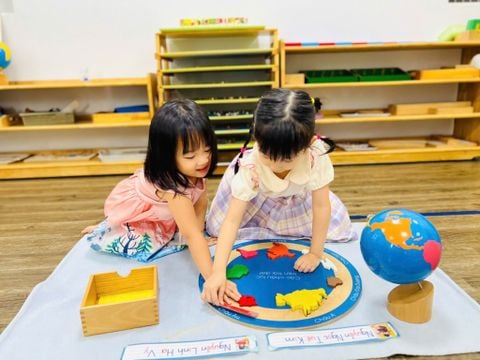 Góc Địa Lý Montessori - Hành Trình Khám Phá Thế Giới