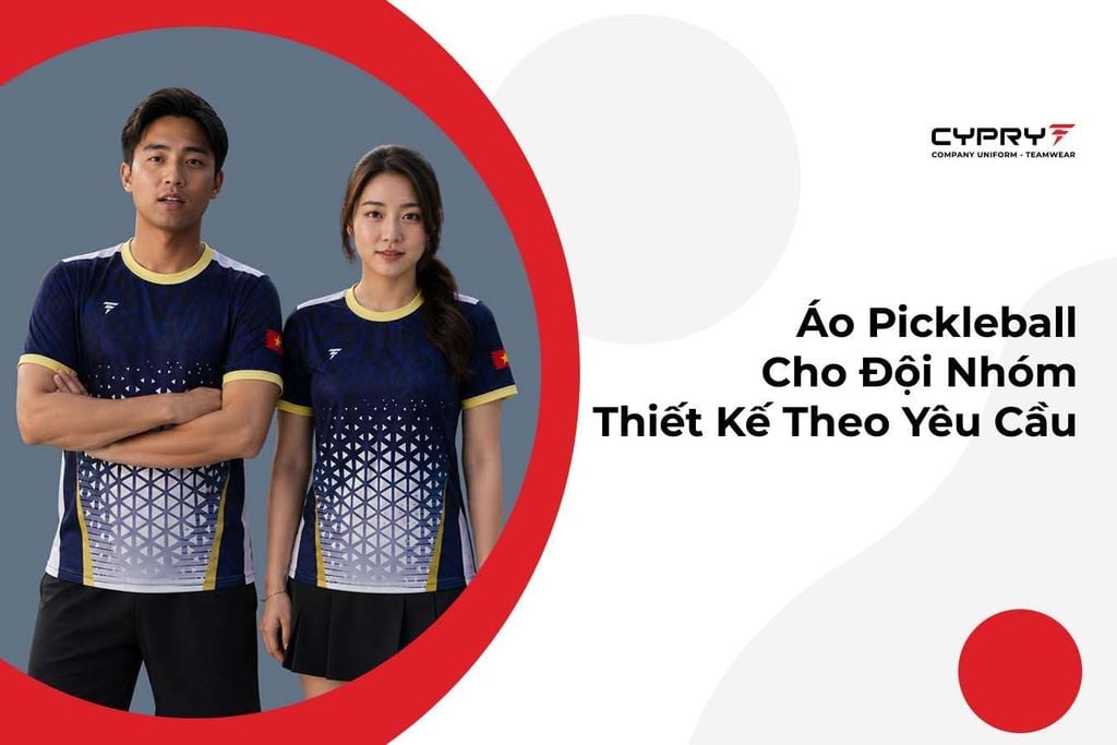 Áo Pickleball Cho Đội Nhóm – Thiết Kế Theo Yêu Cầu