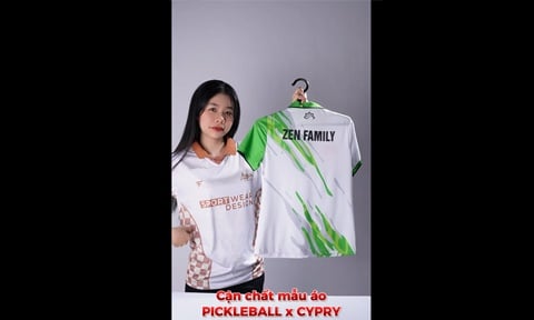 CẬN CHẤT ÁO PICKLEBALL TẠI CYPRY