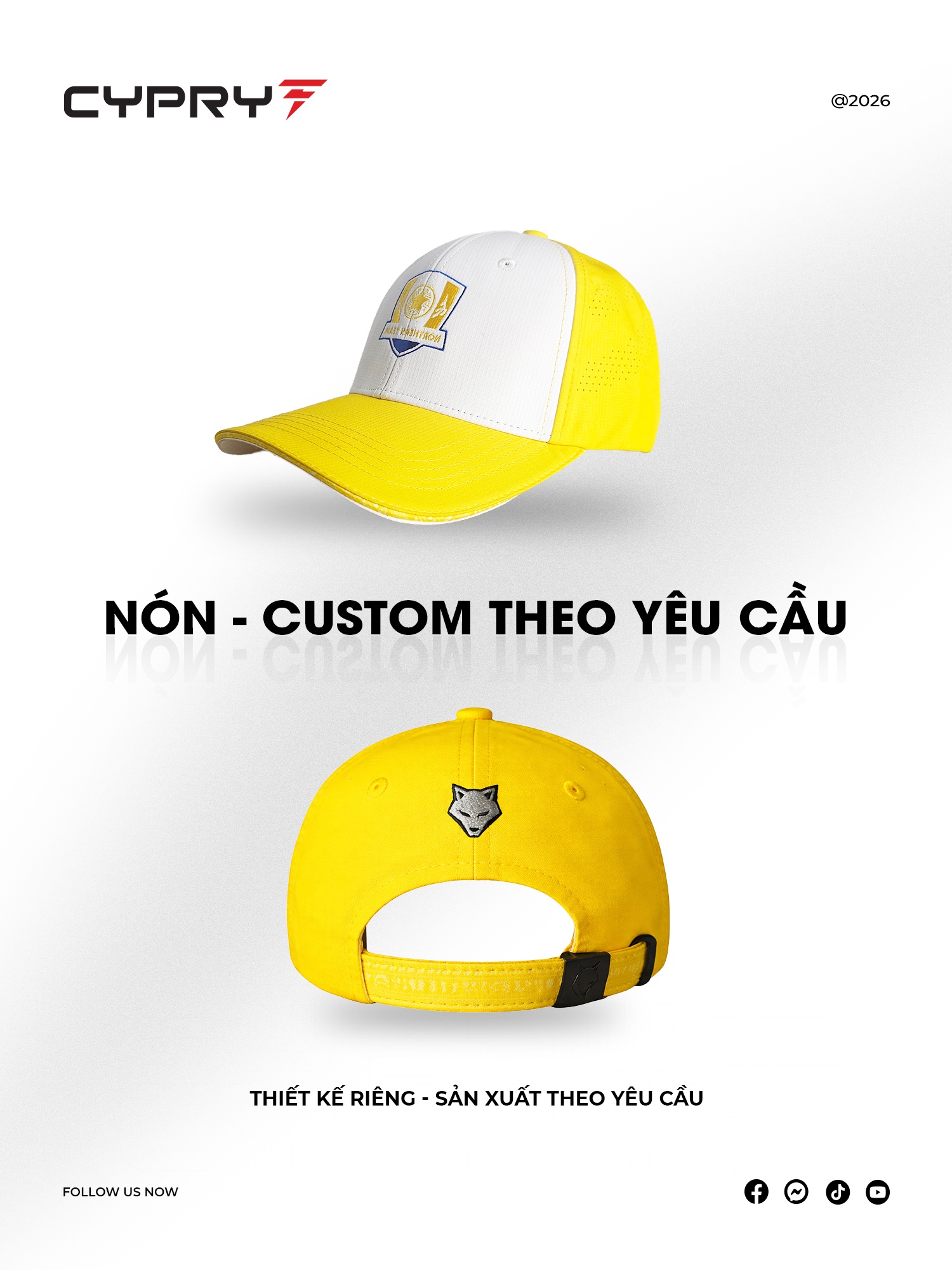 NÓN CUSTOM THEO YÊU CẦU