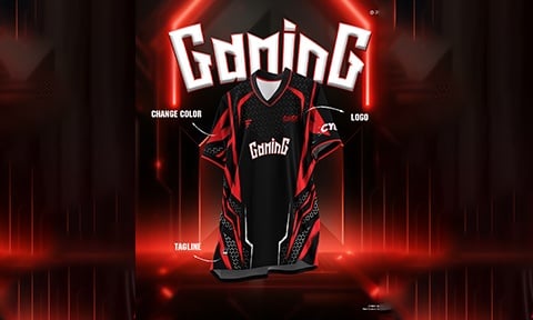 MAKET ÁO GAMING CỦA ĐỘI
