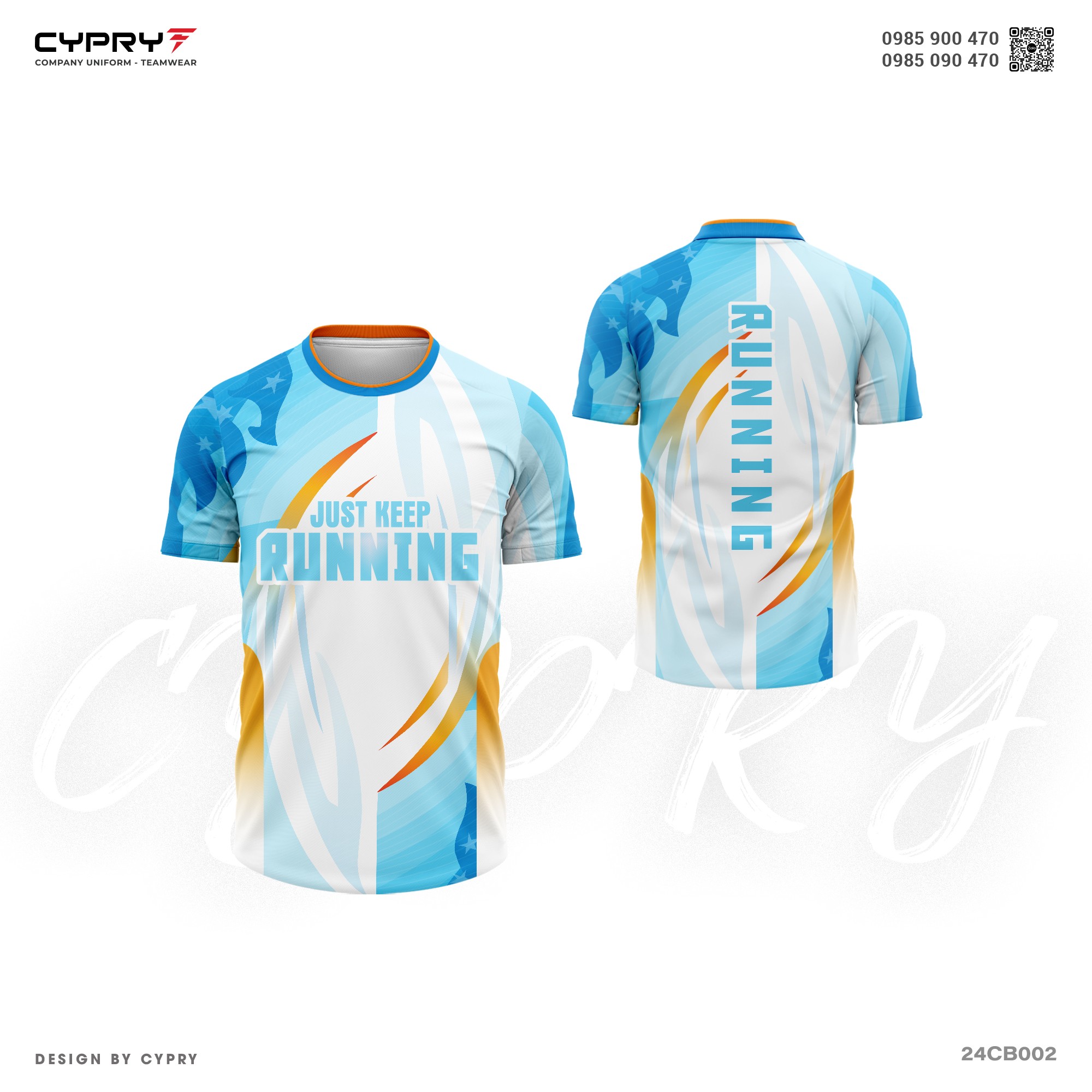 BỨT TỐC CÙNG RUNNING JERSEY CYPRY