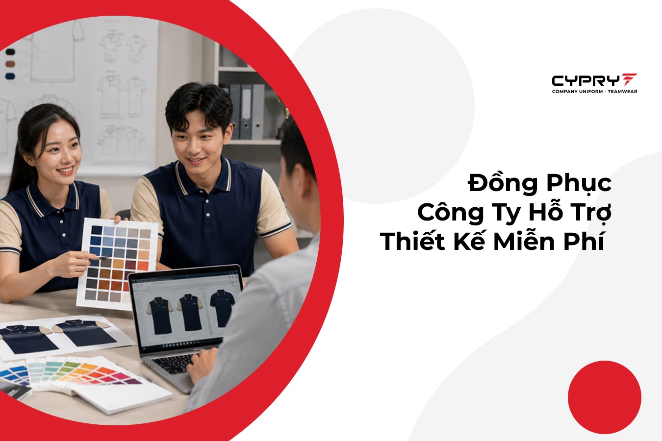Đồng Phục Công Ty Hỗ Trợ Thiết Kế Miễn Phí