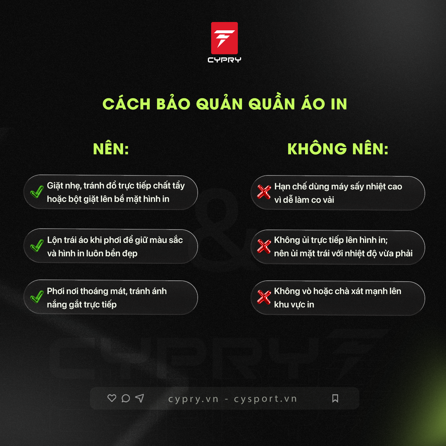 GIỮ ÁO LUÔN NHƯ MỚI – ĐỪNG BỎ QUA NHỮNG LƯU Ý NHỎ