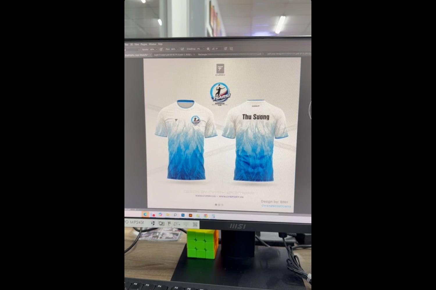 CẢM HỨNG TỪ SÓNG XANH – DẤU ẤN RIÊNG CHO TEAM