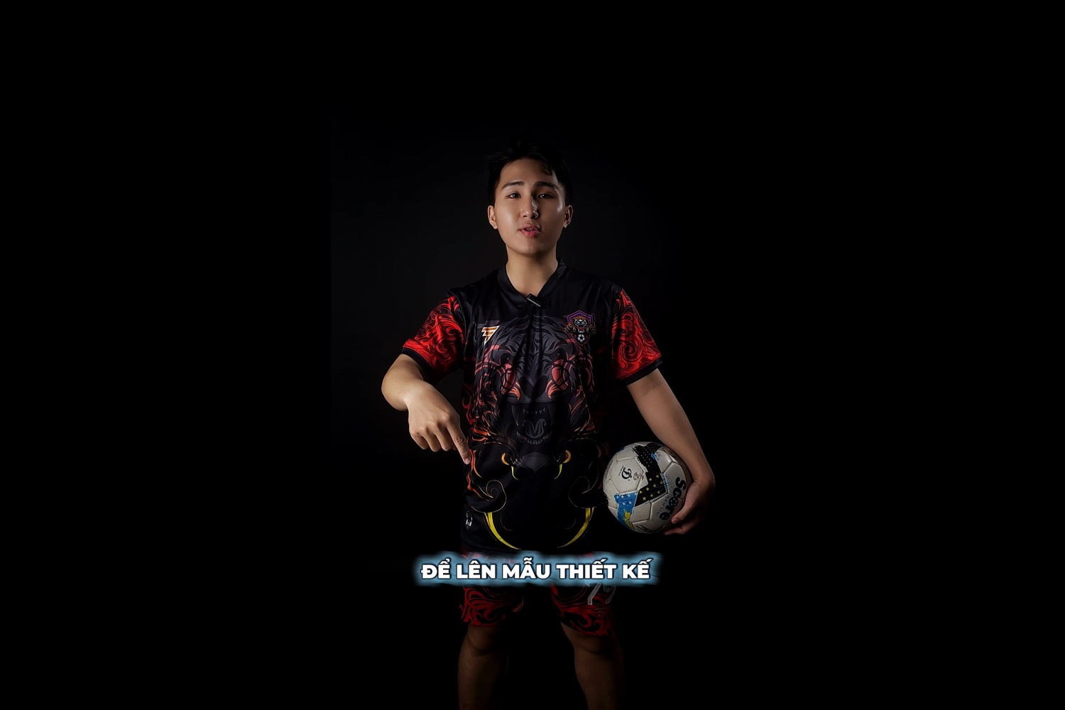 BỘ BÓNG ĐÁ TEAM MÃNH HỔ ĐEN