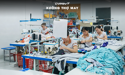 TỔNG QUAN XƯỞNG THỢ MAY CYPRY