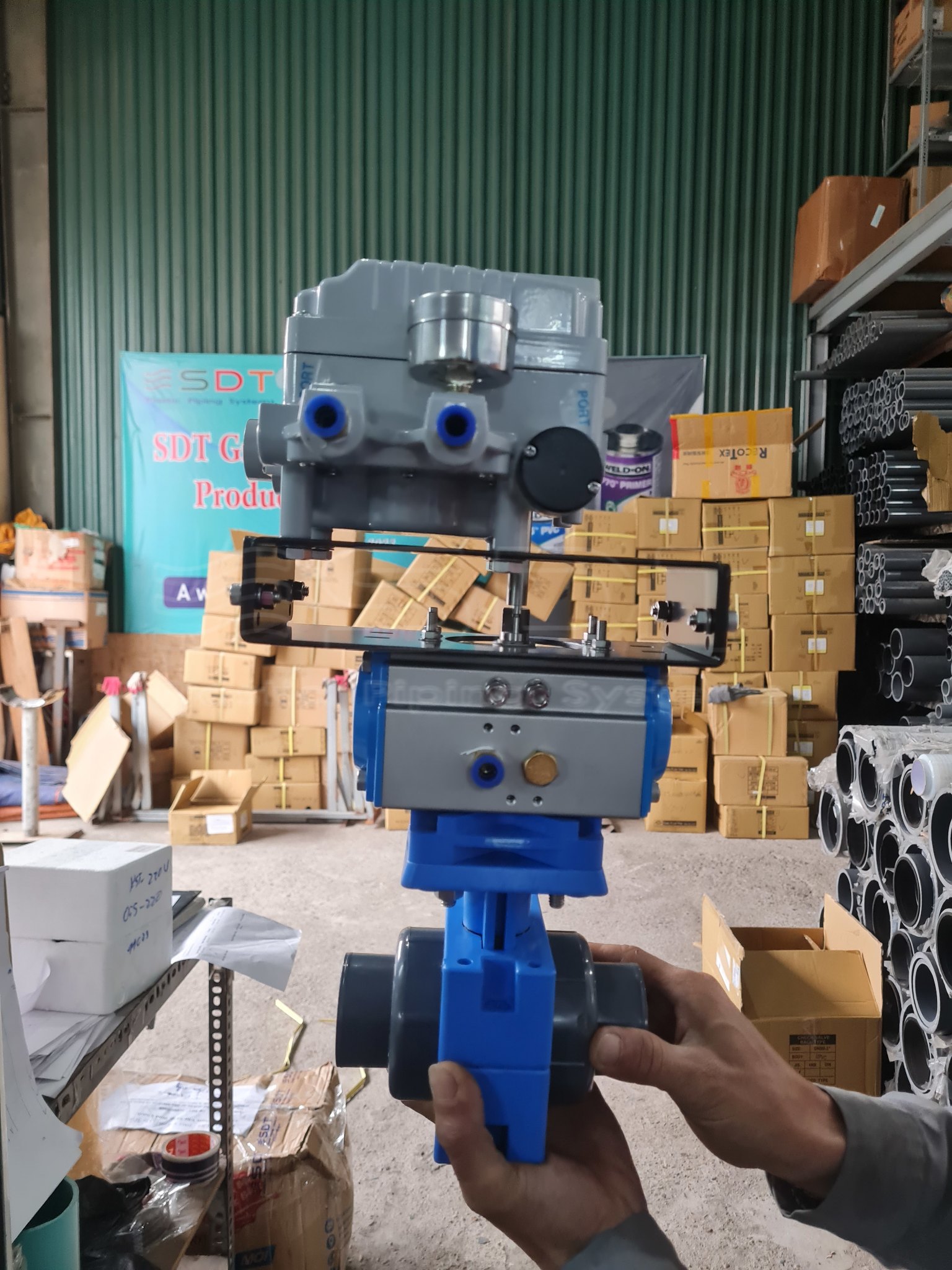 Van bi điều khiển khí UPVC/CPVC Spears