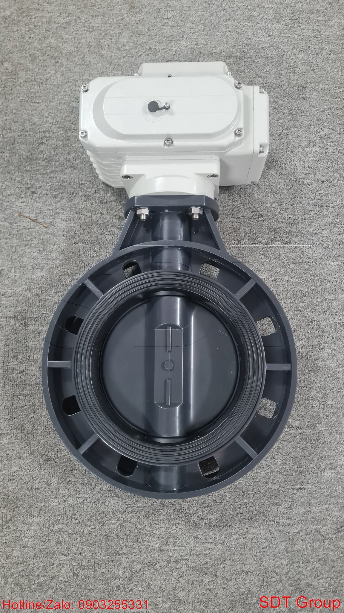 Van bướm điều khiển điện & khí nén SANKING – Giải pháp van nhựa công nghiệp