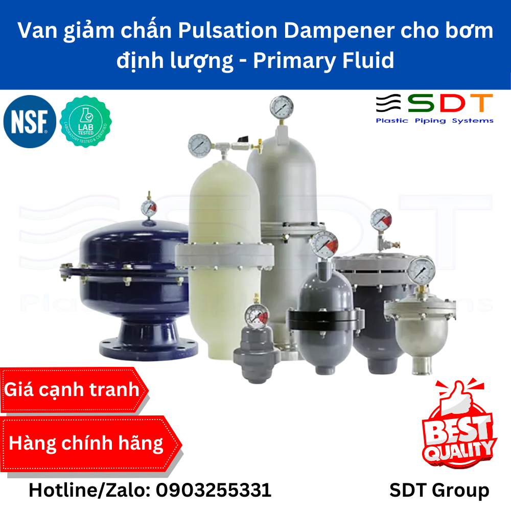Khám phá các dòng van nhựa cao cấp của Primary Fluid Systems cho ngành xử lý nước và hóa chất