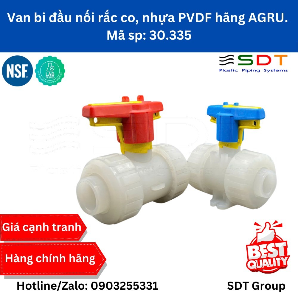 Ống nhựa PVDF & van kỹ thuật – Giải pháp tối ưu cho môi trường hóa chất khắc nghiệt