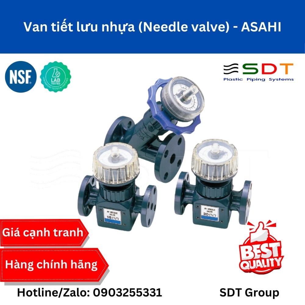 Van nhựa ASAHI – Giải pháp van kỹ thuật chuẩn Nhật cho hệ thống công nghiệp
