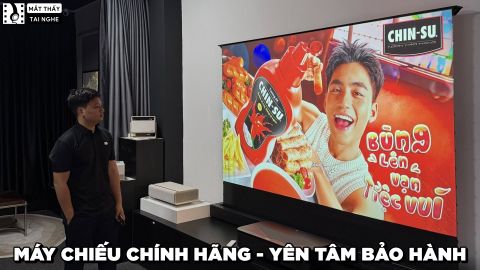 MUA MÁY CHIẾU CHÍNH HÃNG ĐỂ YÊN TÂM BẢO HÀNH LÂU DÀI