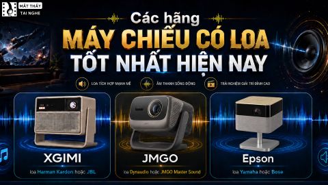 CÁC HÃNG MÁY CHIẾU CÓ LOA HAY NHẤT & TỐT NHẤT HIỆN NAY