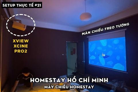 LẮP ĐẶT XVIEW XCINE4 PRO2 CHO HỆ THỐNG HOMESTAY TP.HỒ CHÍ MINH