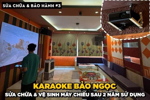 VỆ SINH VÀ BẢO DƯỠNG MÁY CHIẾU XVIEW XCINE4 PRO SAU 2 NĂM SỬ DỤNG