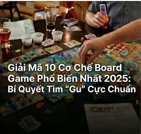 Top 10 Thể Loại & Cơ Chế Board Game Phổ Biến Nhất 2025: Bí Quyết Tìm Gu Cực Chuẩn