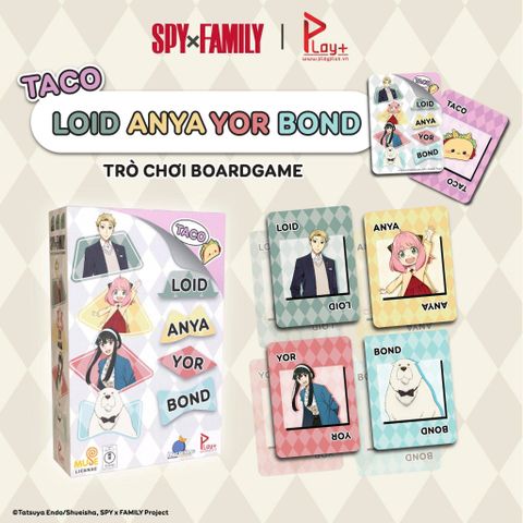 Review Taco Loid Anya Yor Bond: Board Game Anime 