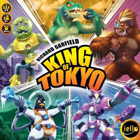 [HƯỚNG DẪN CHI TIẾT]  LUẬT CHƠI BOARD GAME: KING OF TOKYO