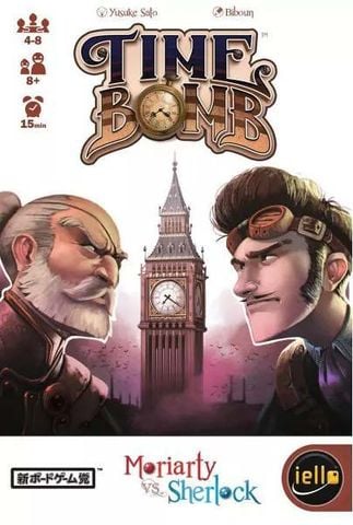 Time Bomb: Moriarty vs Sherlock - Board Game Đấu Trí Ẩn Vai Kịch Tính