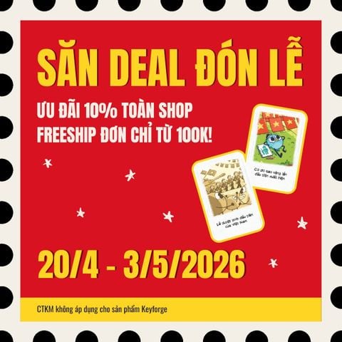 SIÊU SALE 30/4: TOP 16 BOARD GAME HAY NHẤT 2026 – NGHỈ LỄ TẠI NHÀ CỰC CUỐN