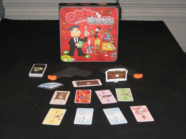 Thành phần board game Cash'n Guns
