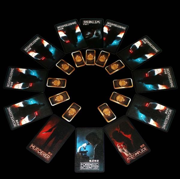 Thành phần board game Deception Murder in Hong Kong