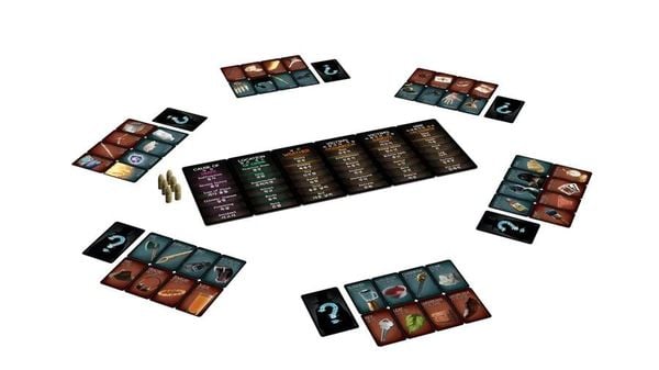Bố trí hiện trường board game Deception