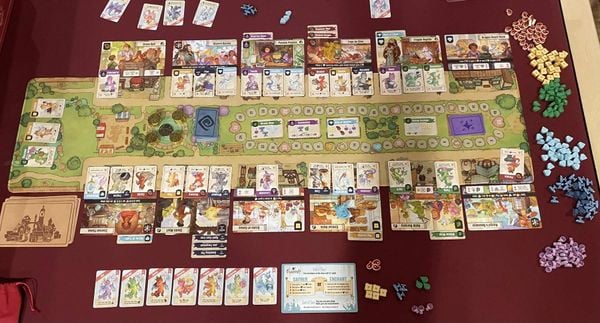 Hướng dẫn setup bàn chơi board game Flamecraft