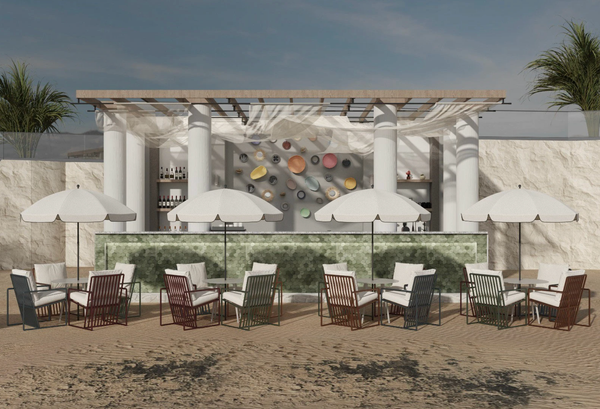 Vải bọc sofa ngoài trời SUNPROOF, giải pháp bền đẹp cho không gian quán cà phê hiện đại