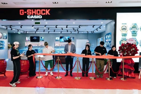 G-SHOCK mở boutique đầu tiên trong trung tâm thương mại tại Việt Nam