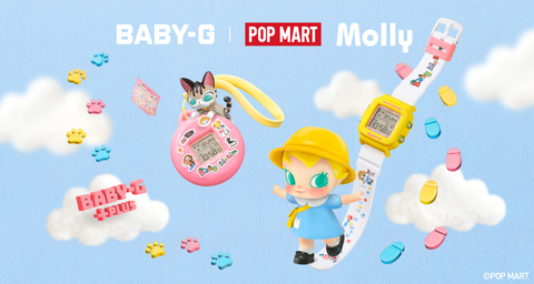 Casio ra mắt đồng hồ Baby-G hợp tác với nhân vật Baby Molly nổi tiếng của POP MART
