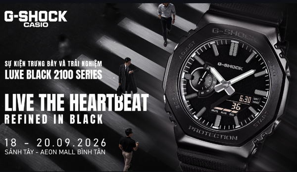 “LIVE THE HEARTBEAT”: KHI TINH THẦN BỀN BỈ CỦA G-SHOCK GẶP NHỊP SỐNG ĐÔ THỊ