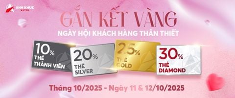 Ngày hội dành riêng cho khách hàng thành viên – Giảm đến 30% cùng ưu đãi tri ân phái đẹp