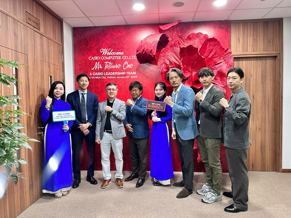 ANH KHUÊ WATCH ĐÓN TIẾP ĐẠI DIỆN CASIO NHẬT BẢN