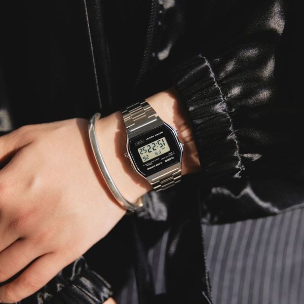 Casio A158WEA-1 – Đồng Hồ Vintage Kinh Điển