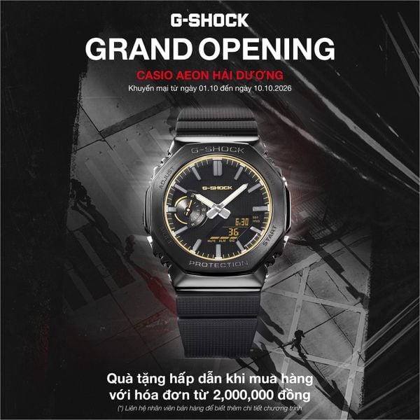 KHAI TRƯƠNG CASIO AEON HẢI DƯƠNG