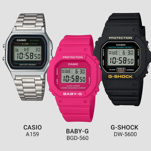 Đồng Hồ Casio Mặt Vuông: Top Mẫu & Cách Chọn