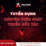 TUYỂN NHÂN VIÊN PHÁT TRIỂN ĐỐI TÁC