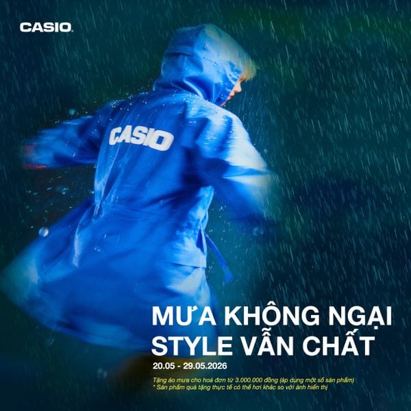 TRONG MỌI HOÀN CẢNH – G-SHOCK LUÔN SẴN SÀNG ĐỒNG HÀNH