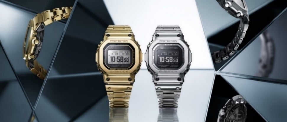 Casio ra mắt G-SHOCK full kim loại GMW-BZ5000