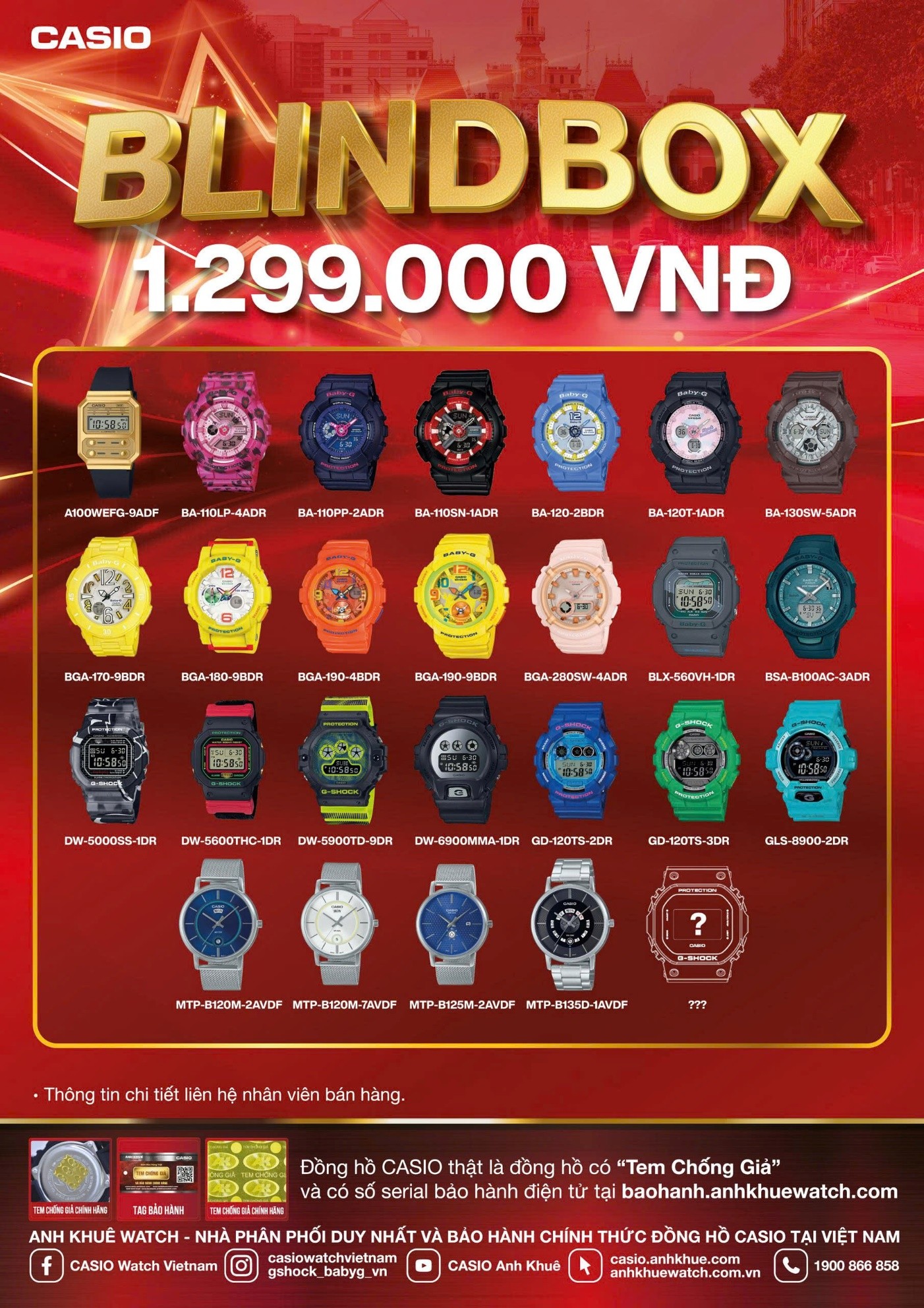 Đại lễ 30.4: CASIO ưu đãi đến 50%