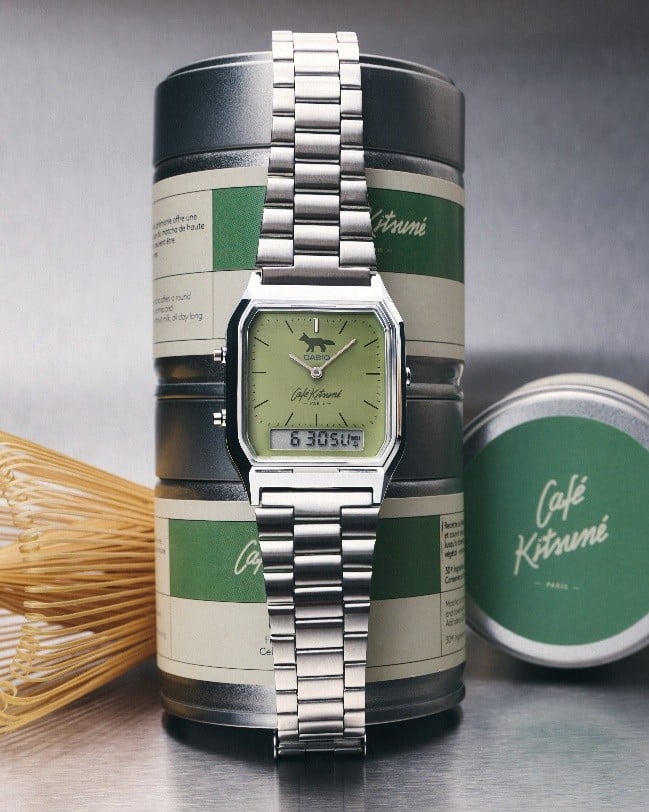 Casio ra mắt mẫu đồng hồ hợp tác với Café Kitsuné
